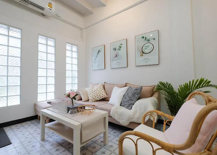 Hébergement de vacances Home175 Peaceful 2br Near Bts & Iconsiam